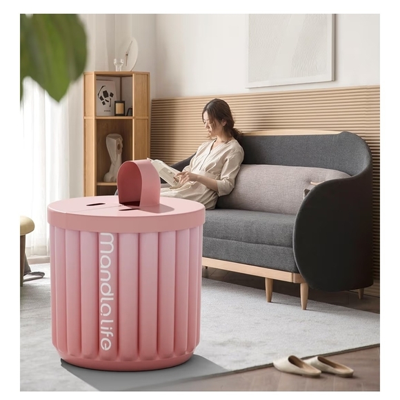 Pink Inflatable Hot Tub - Picture 5 of 7